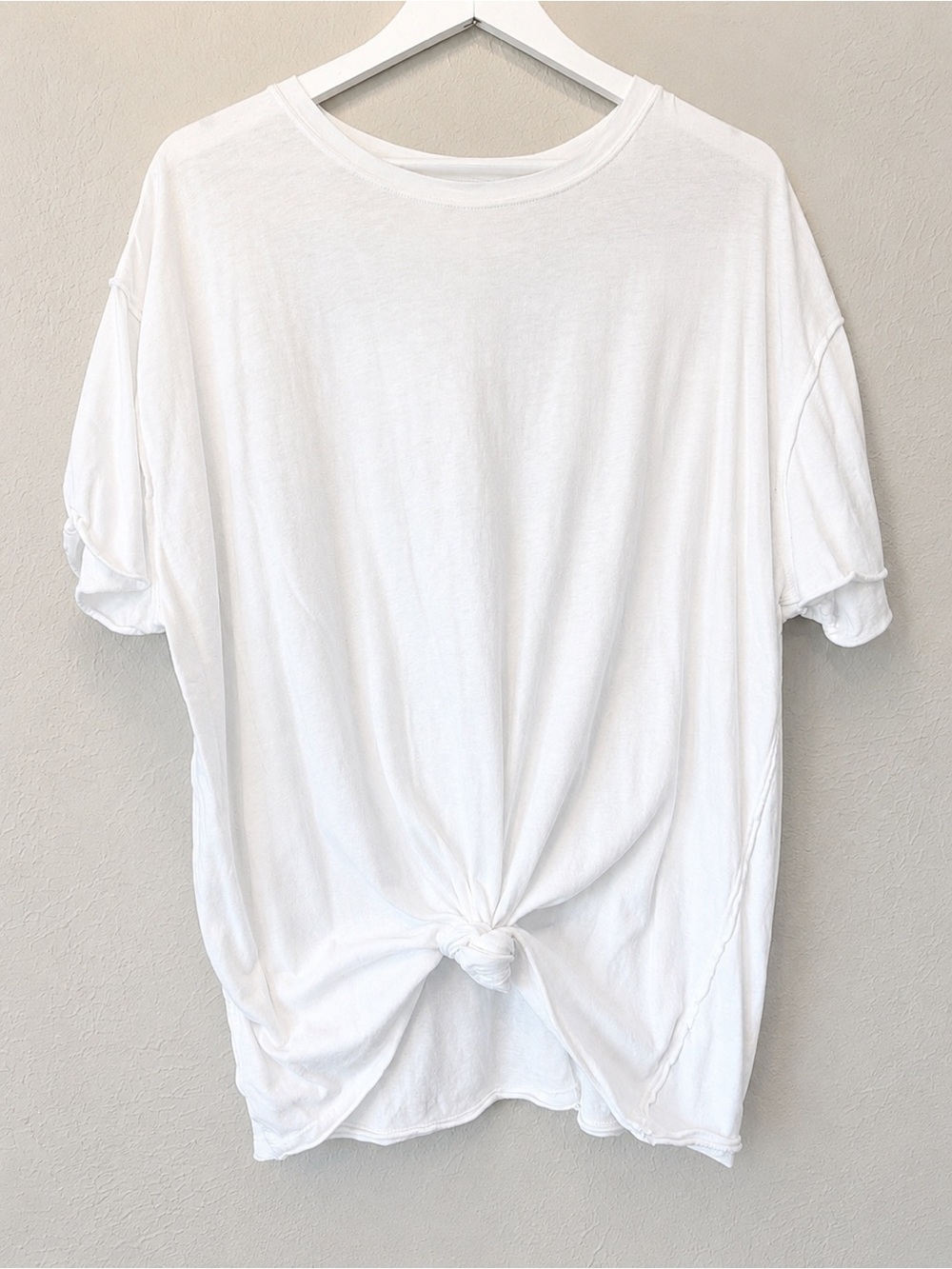 We The Free Women's White Short Sleeve Tee